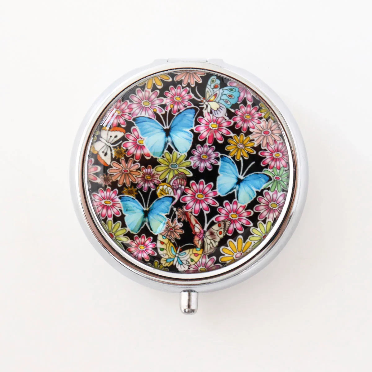 Pearl Compact Pill & Jewelry Case - Small