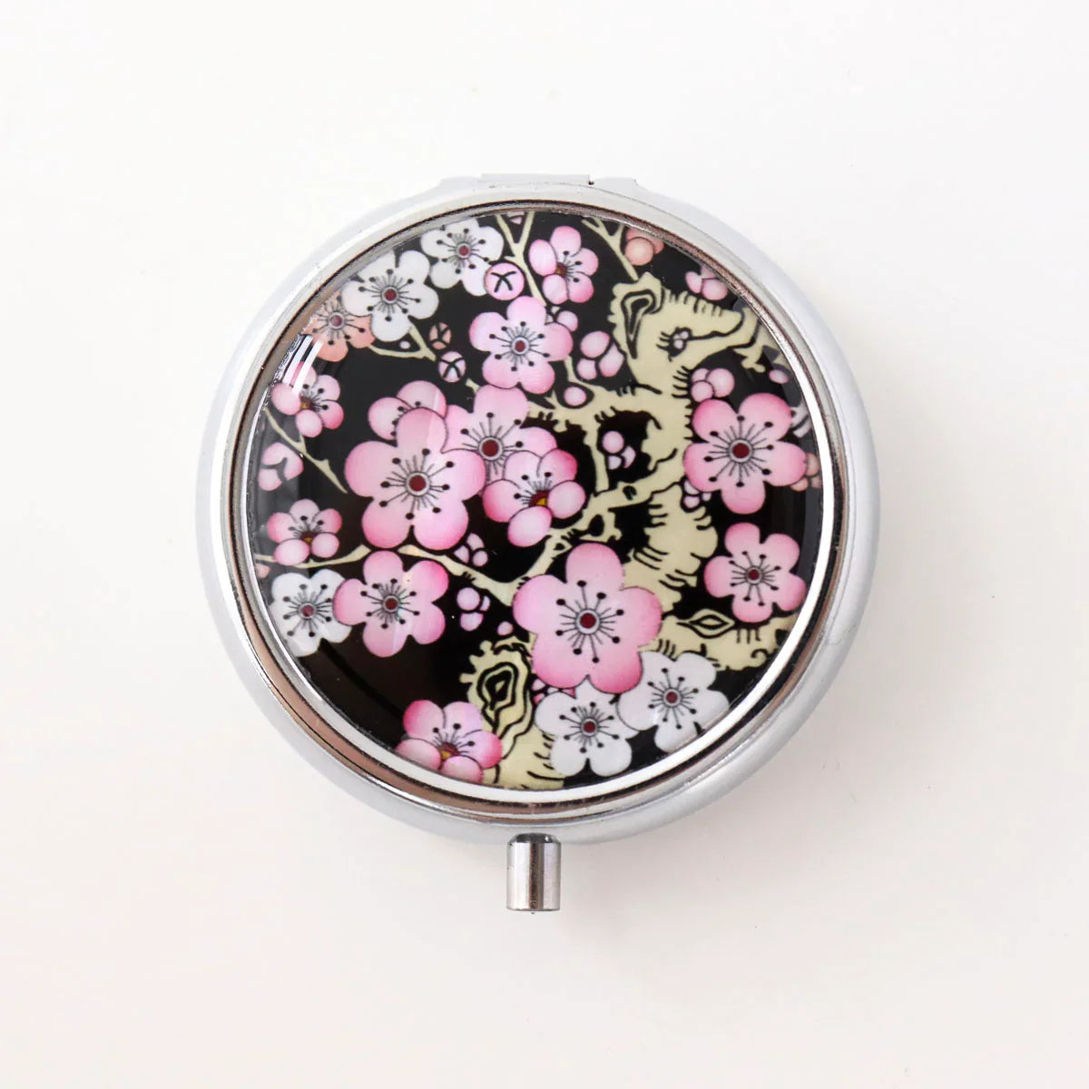 Pearl Compact Pill & Jewelry Case - Small