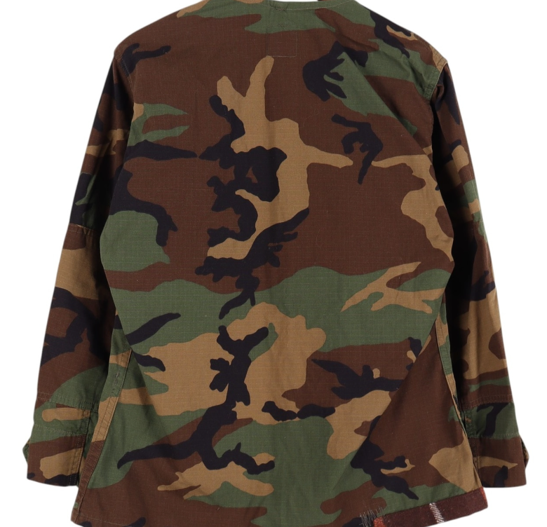 Vintage Military Custom Jacket (Size S)