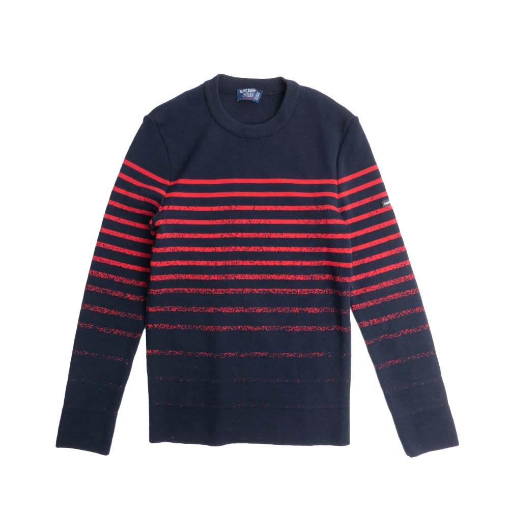 Saint James Striped Women’s Knit Sweater