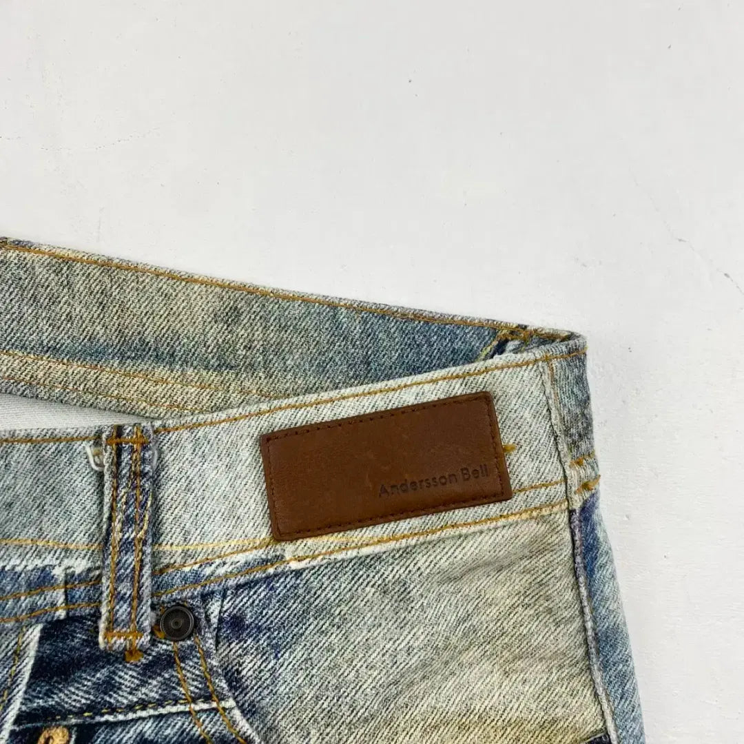 Andersson Bell Digital Print Denim Jeans (Size 33)