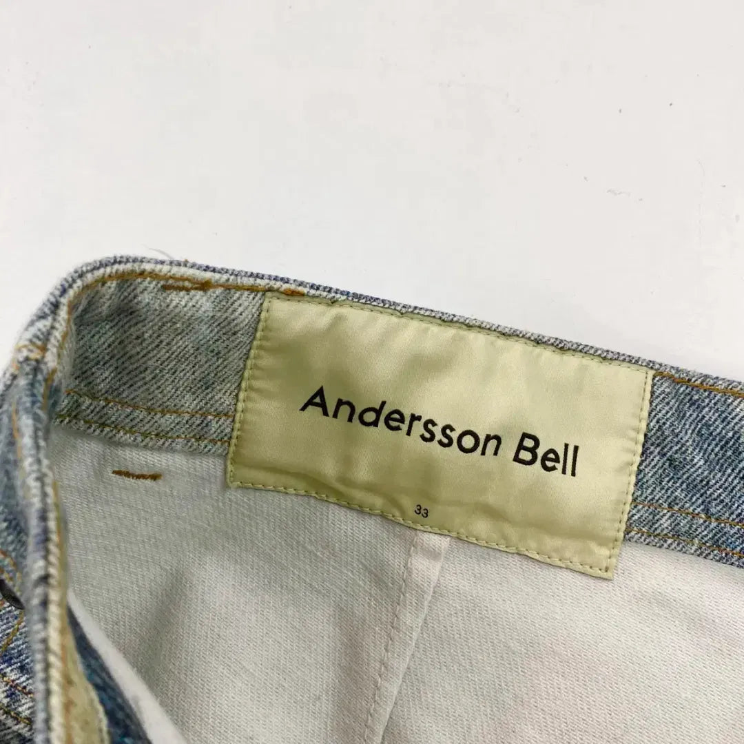 Andersson Bell Digital Print Denim Jeans (Size 33)