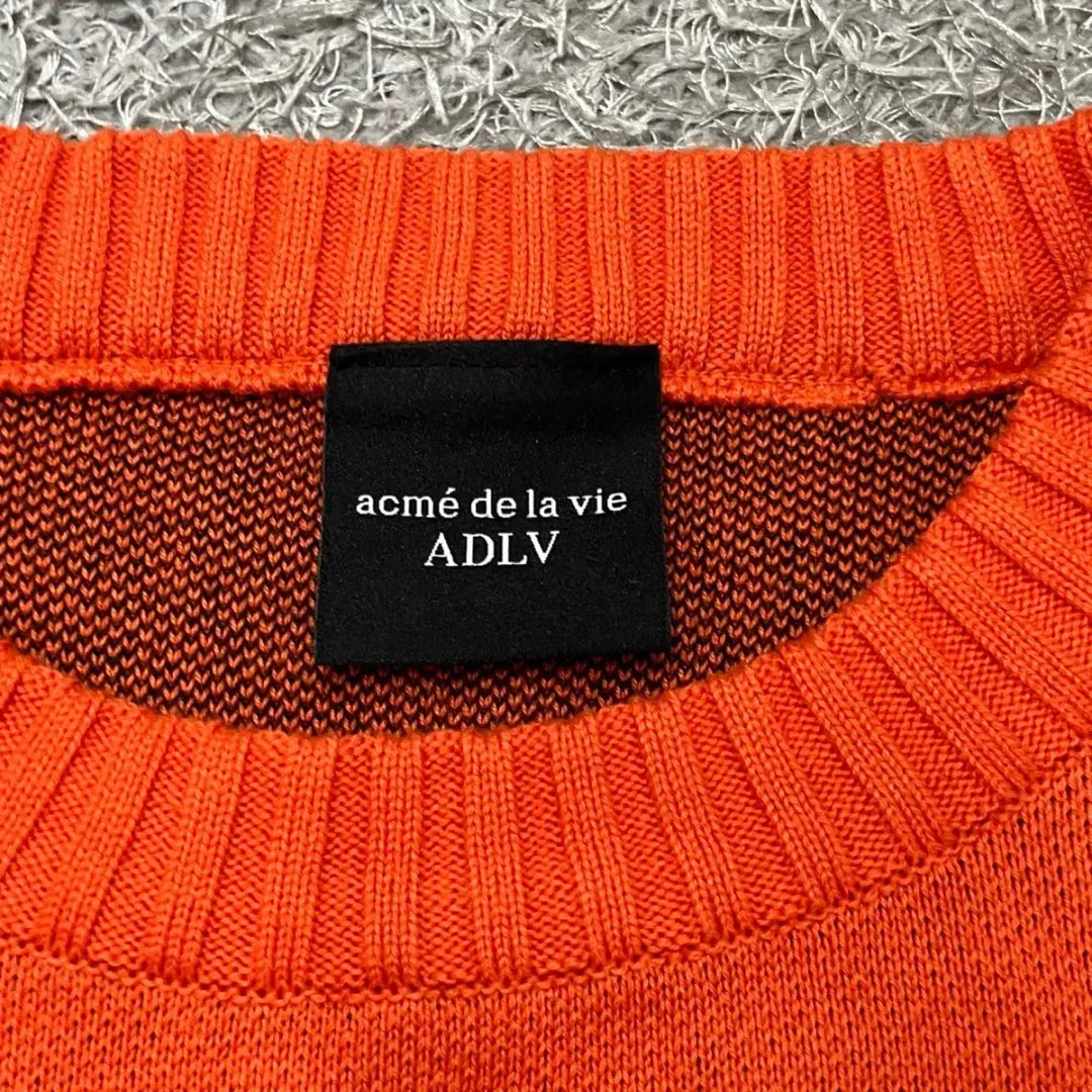 ACME DE LA VIE Orange Knit Sweater (Size 1)