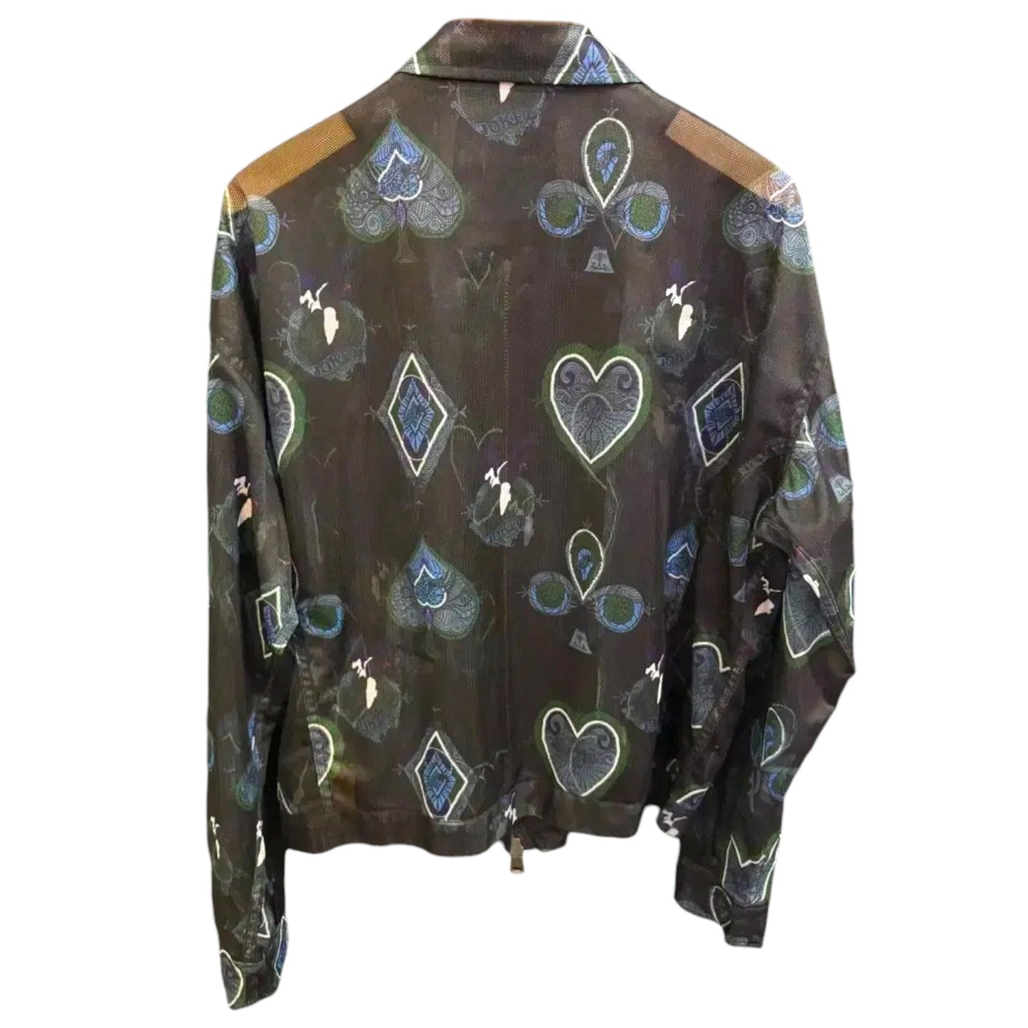 Andersson Bell Sheer Mesh Zip-Up Jacket (L)