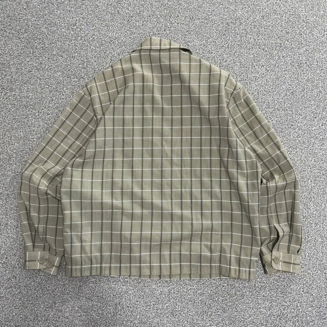 Yves Saint Laurent Vintage Check Jacket (Size 105)