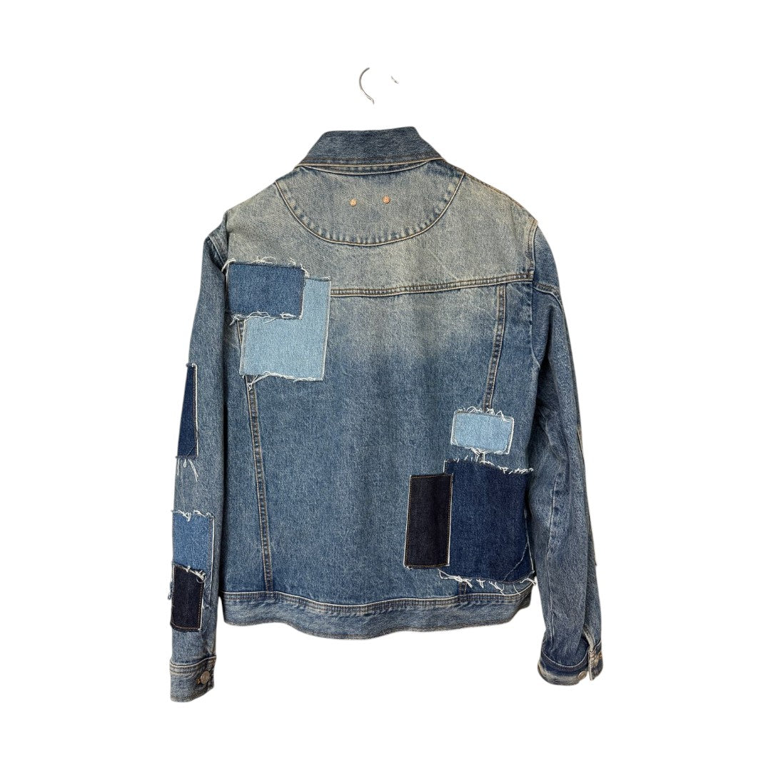 Andersson Bell Patchwork Denim Jacket (Size L)