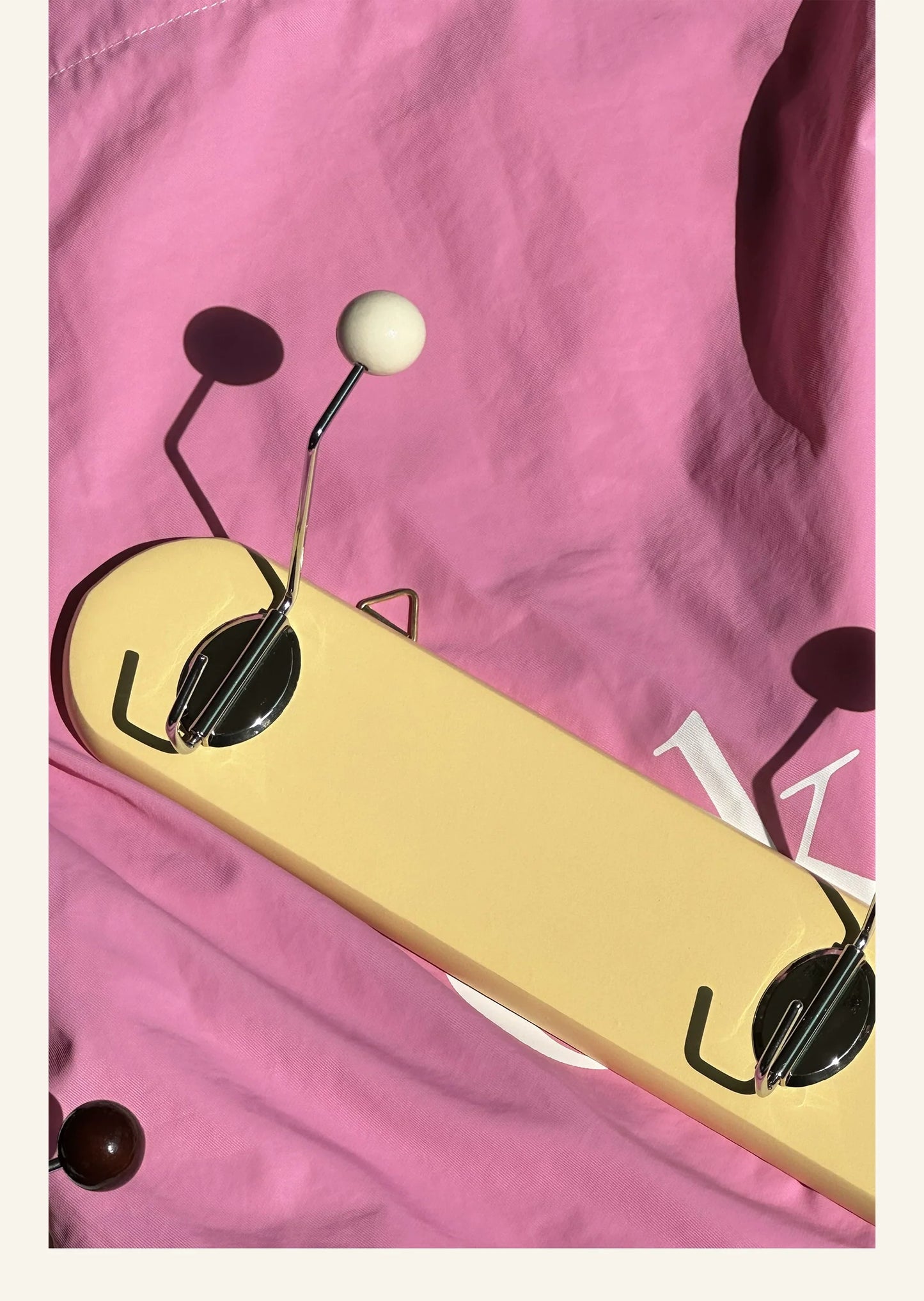 3 Hooks Retro Solid Wood Hook Rack
