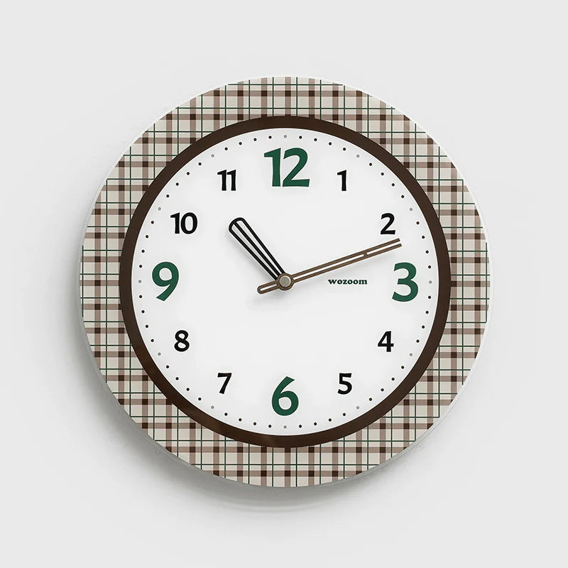 Grid Whisper Wall Clock