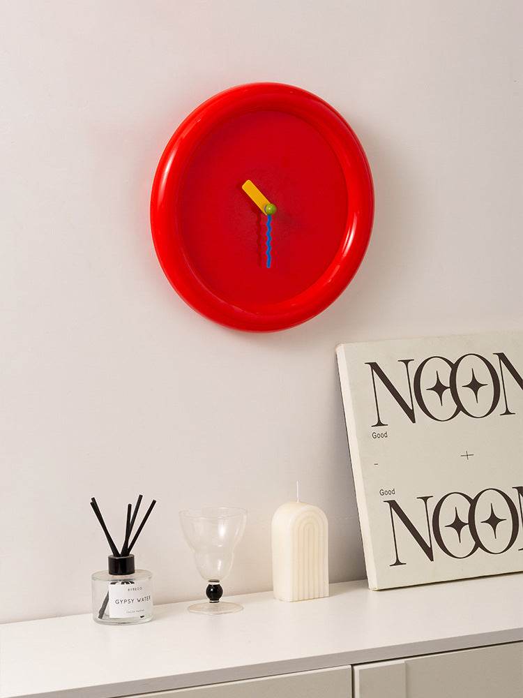 Color Pop Round Wall Clock