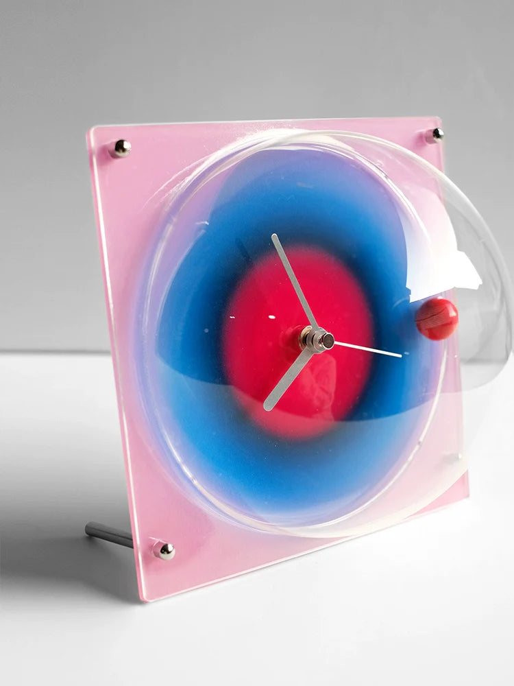 Space Age Gradient Dome Clock