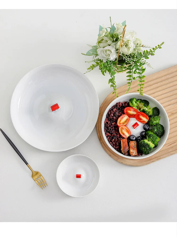 Island House Ceramic Deep Plate