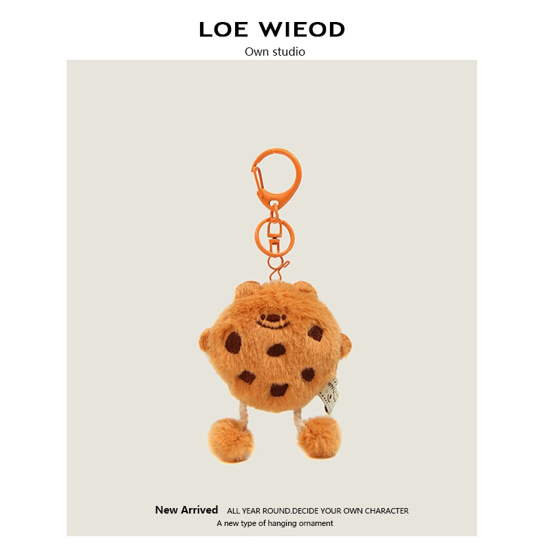 Bear Sandwich Plush Keychain