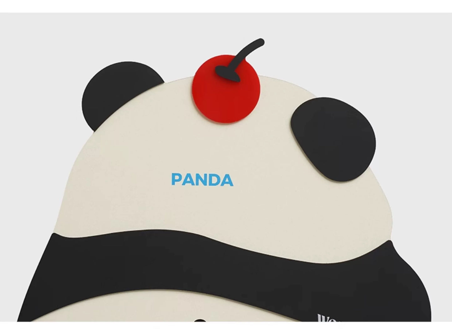 Panda Back Wall Clock