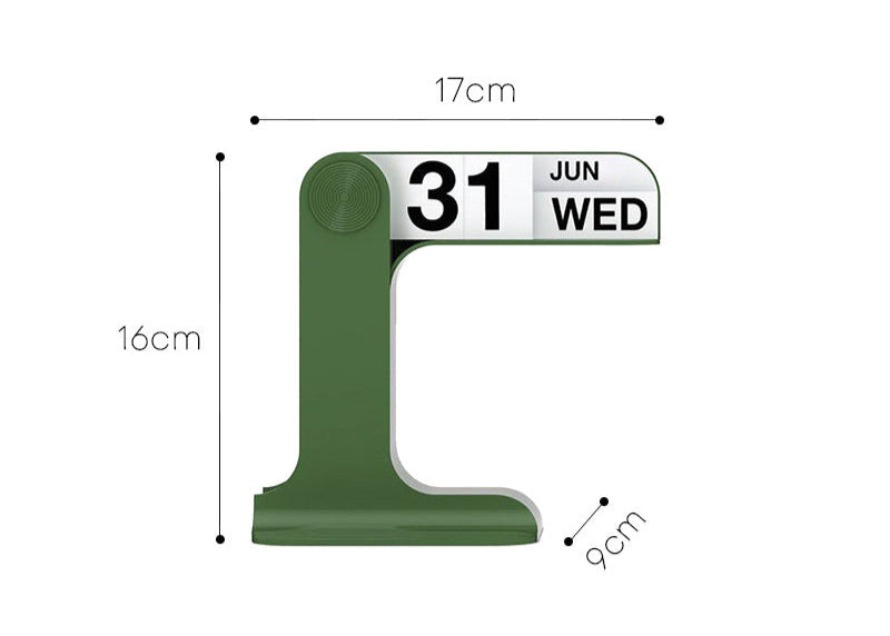 Nordic Retro Flip Desk Calendar