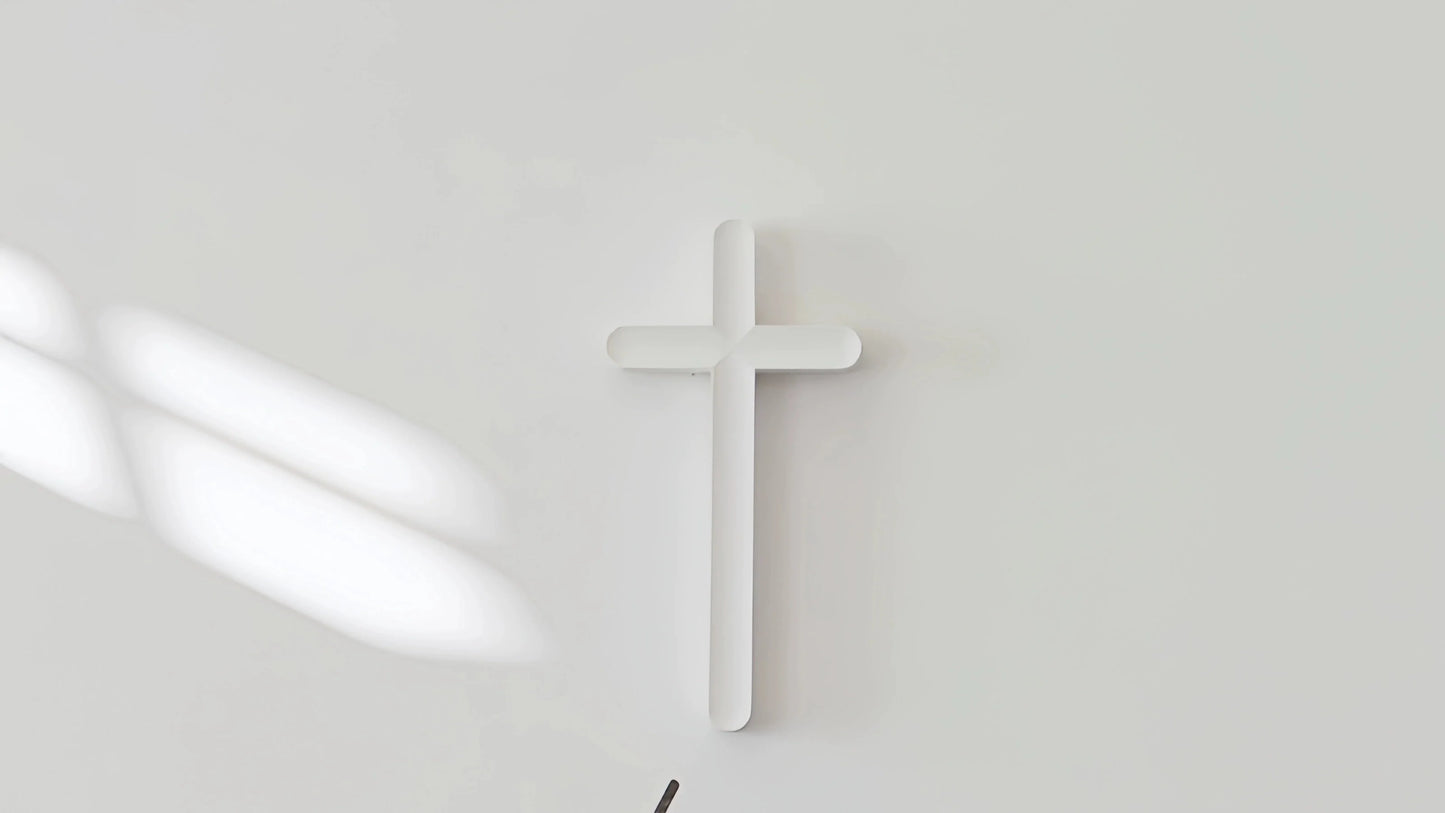 Wall-Mounted Cross Art – with Sticker