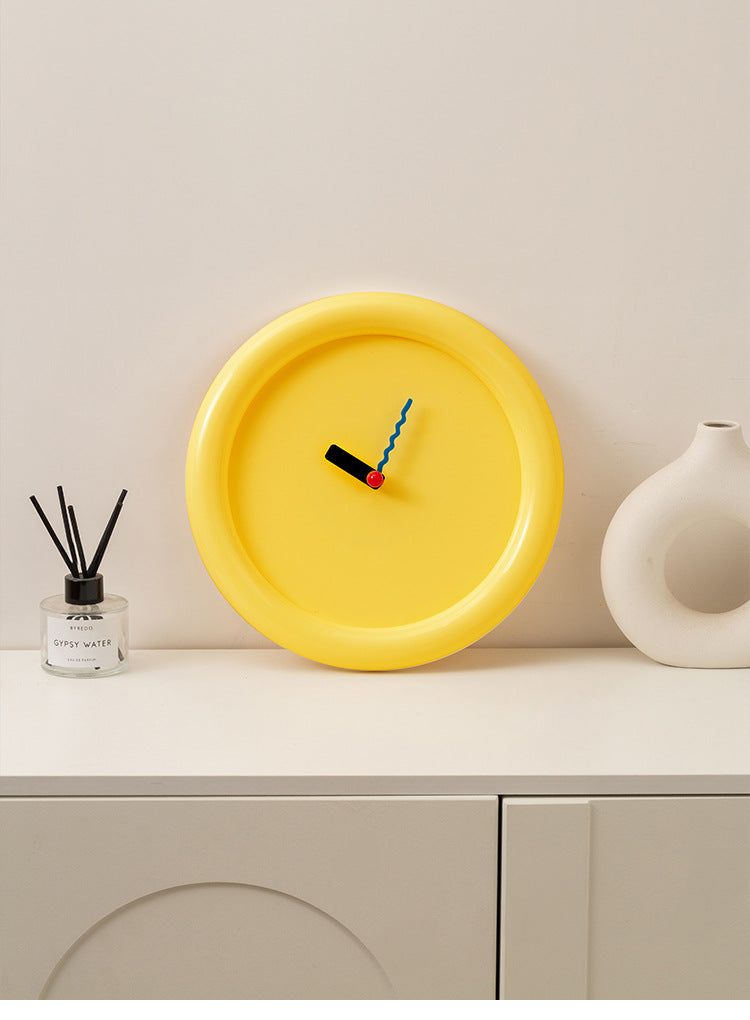 Color Pop Round Wall Clock