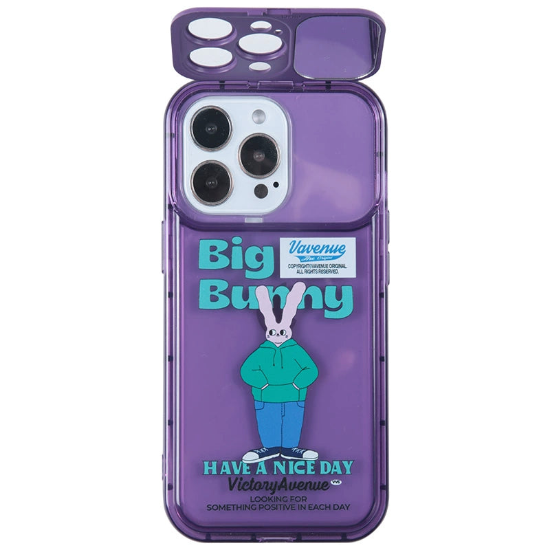 Big Bunny Mirror iPhone Case