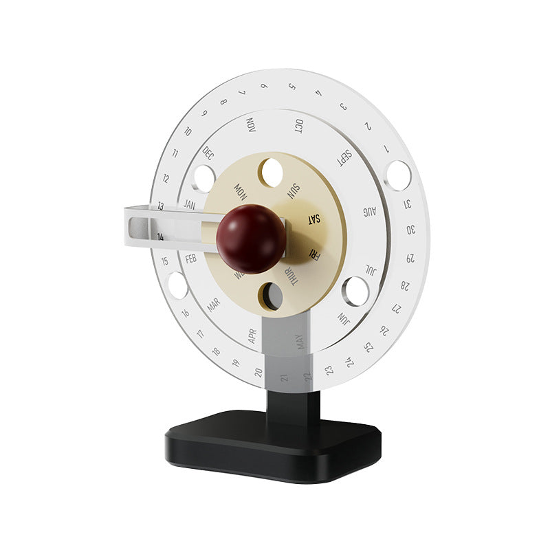 Rotating Acrylic Perpetual Calendar