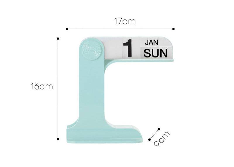 Nordic Retro Flip Desk Calendar