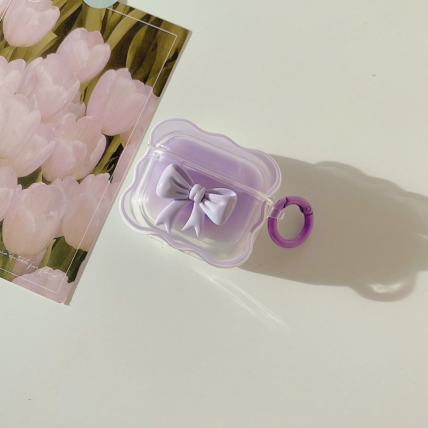 Pink Ribbon AirPods Case