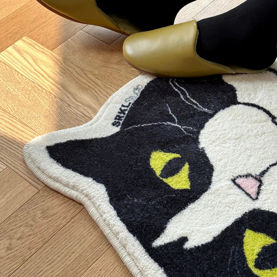 Cat Face Bath Mat