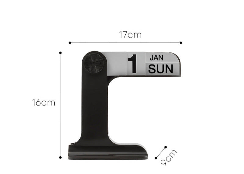 Nordic Retro Flip Desk Calendar