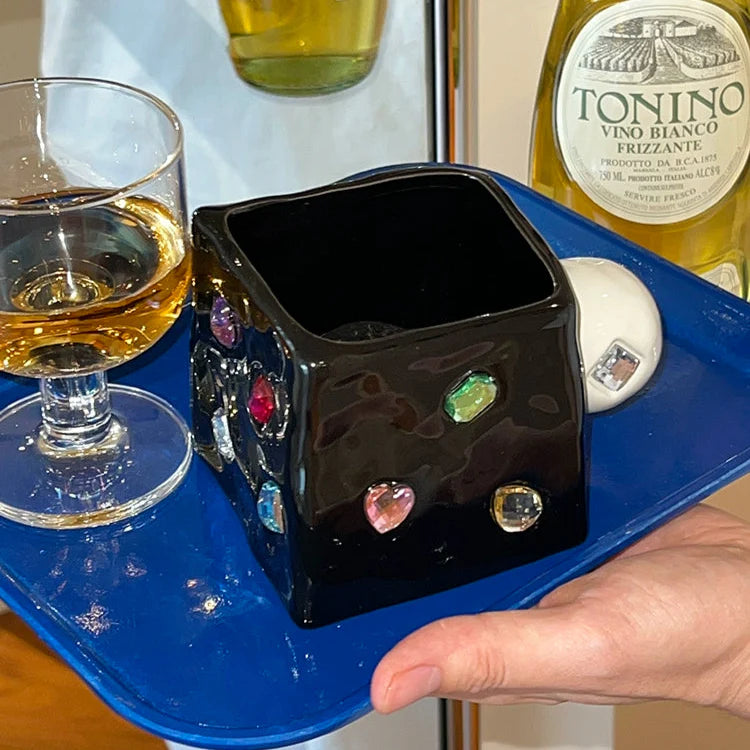Y2K Square Ceramic Mug