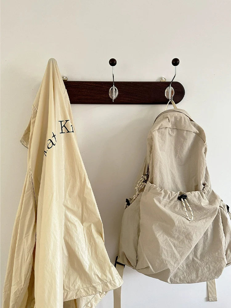 3 Hooks Retro Solid Wood Hook Rack