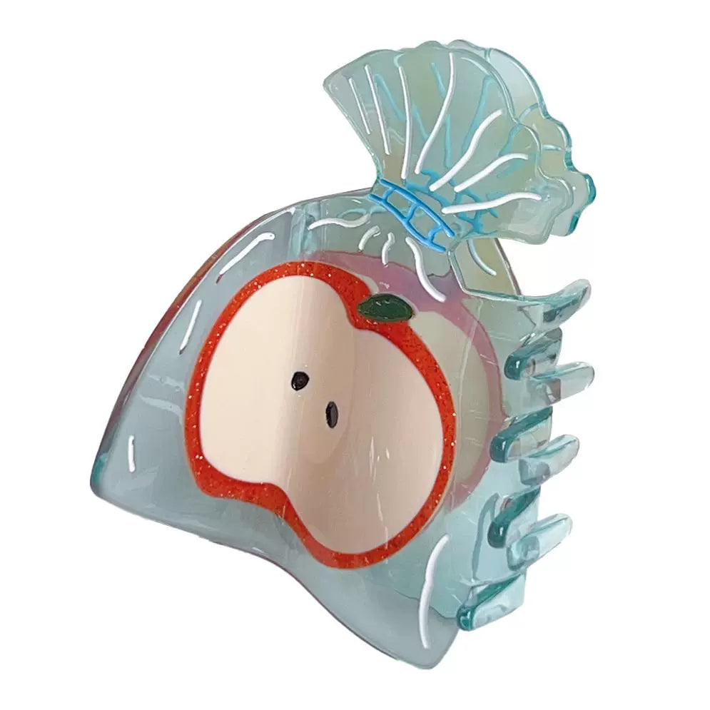 Y2K Cute Fruit & Veggie Face Claw Clips