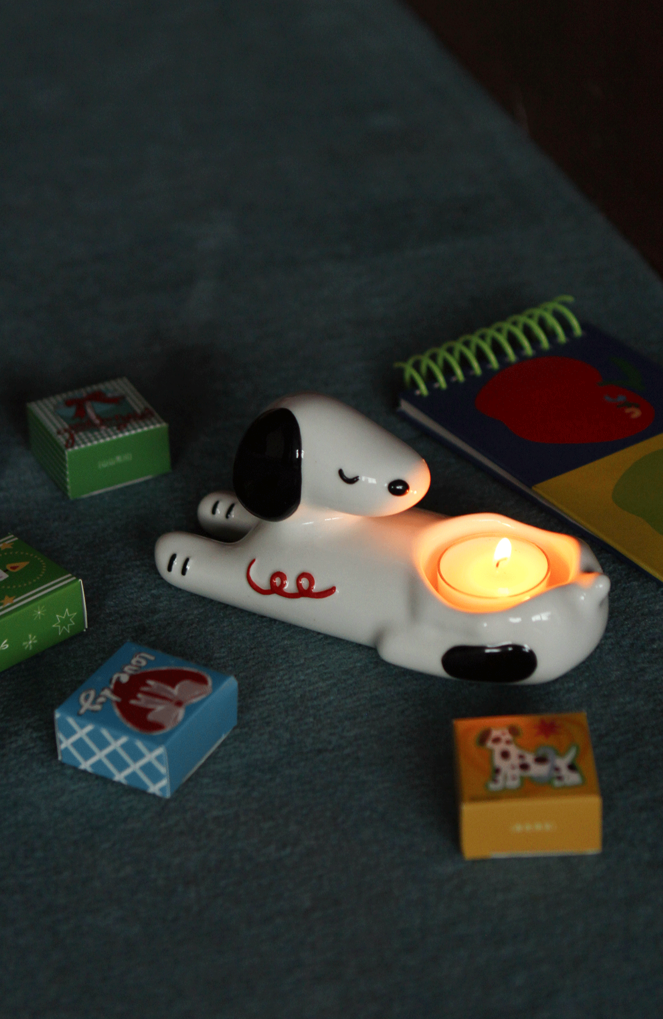 goodfornothing original puppy candle holder christmas gift scented candle birthday gift for girlfriend girlfriend