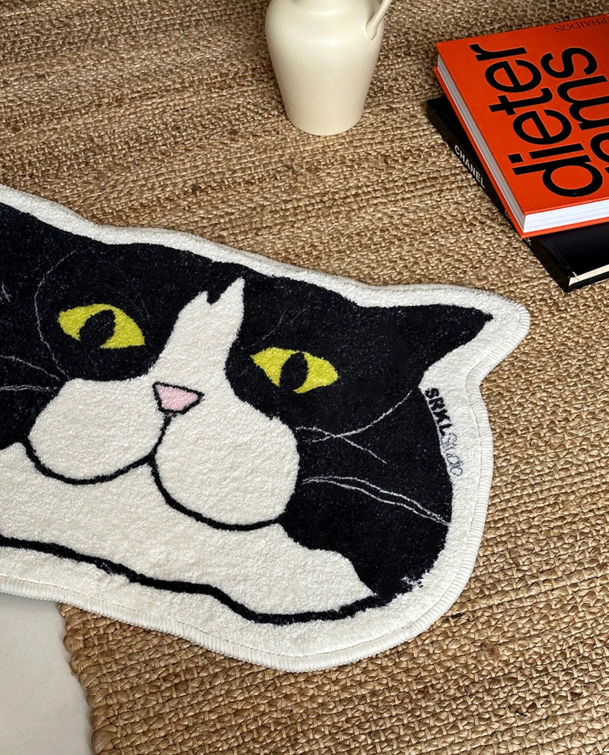 Cat Face Bath Mat