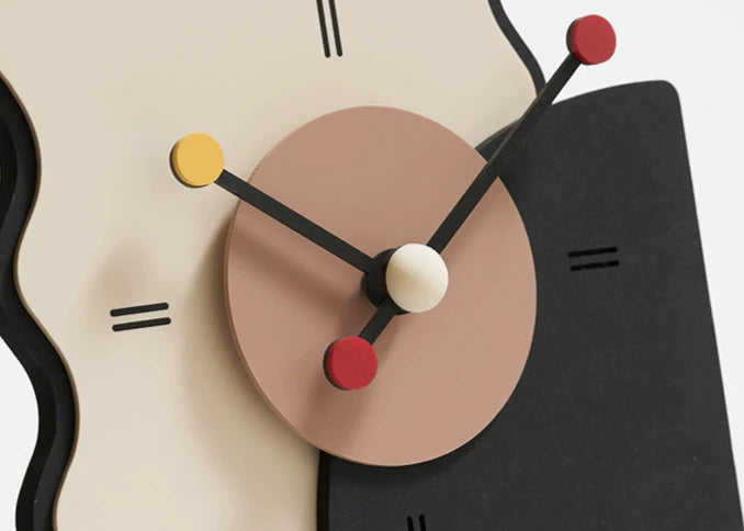 Wavy Edge Desk Clock