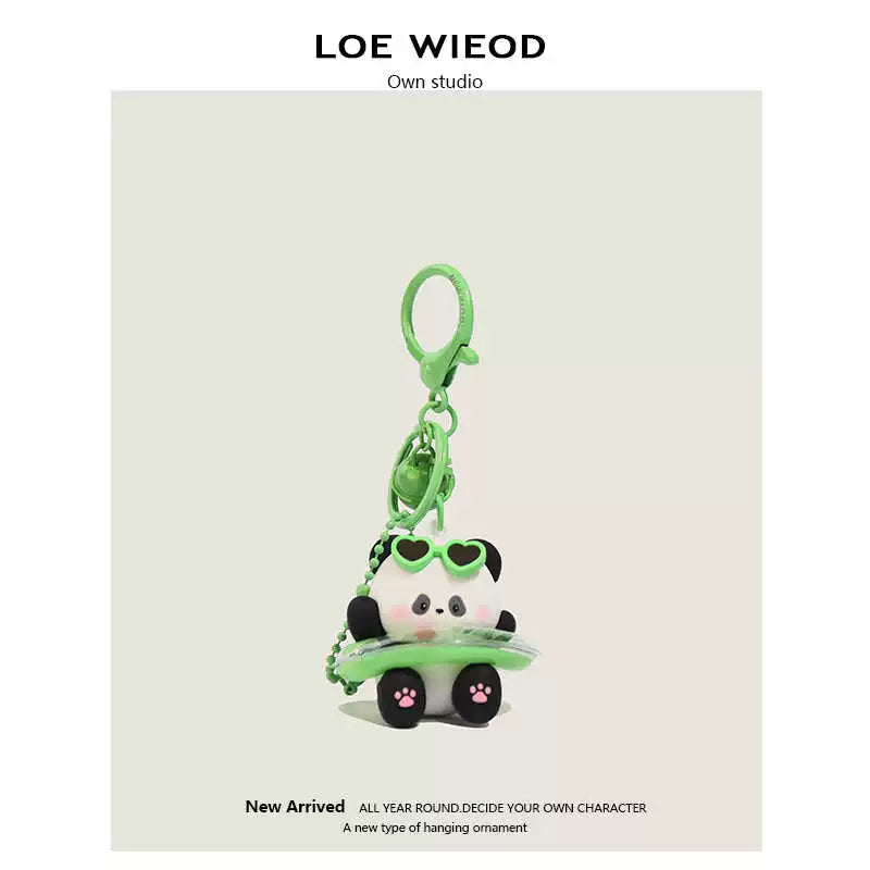 Float Ring Animal Plush Keychain