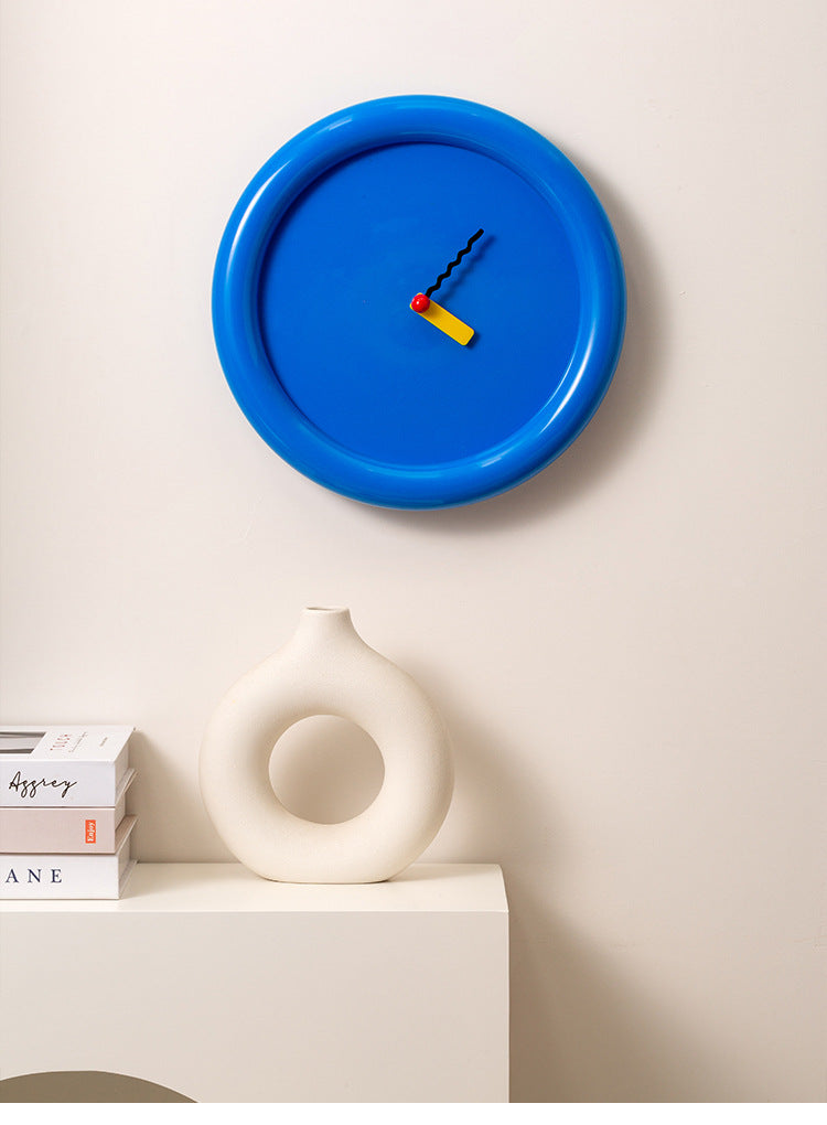 Color Pop Round Wall Clock
