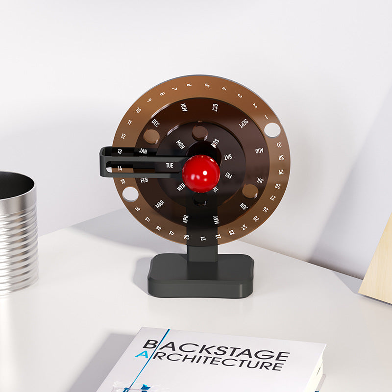 Rotating Acrylic Perpetual Calendar