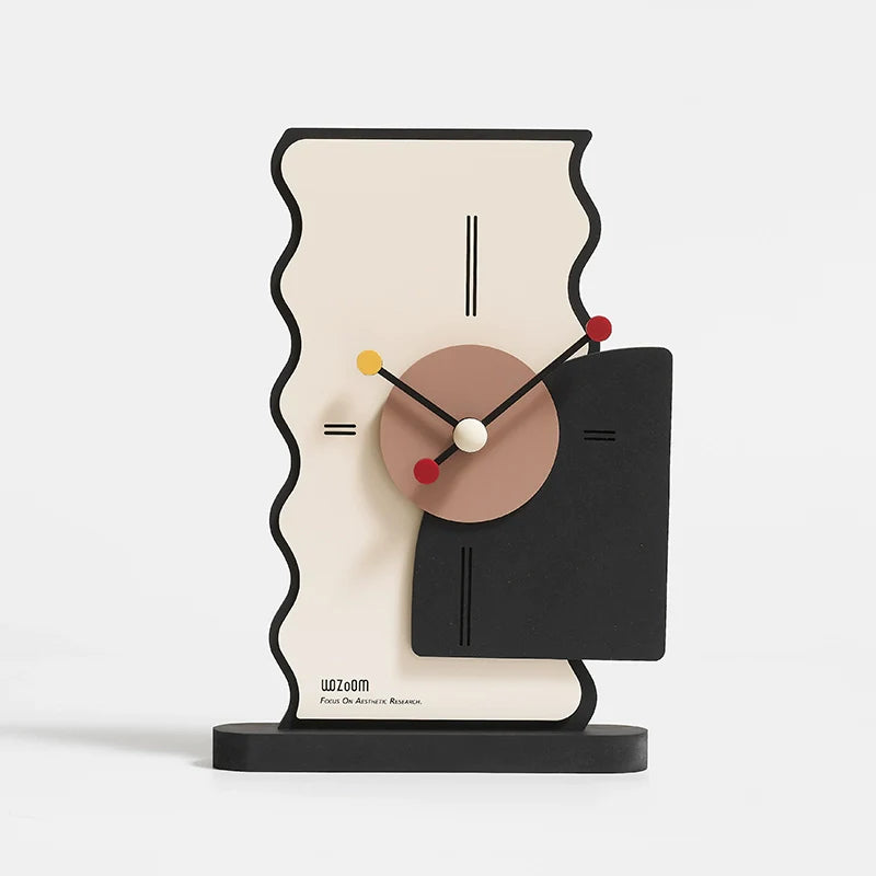 Wavy Edge Desk Clock