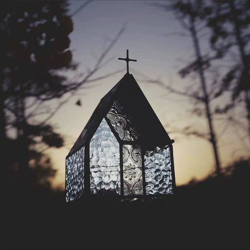 Mount Sinai Peak Chapel FL Lighting Collection Original Design Retro Handmade Glass Storage Decoration Ornament