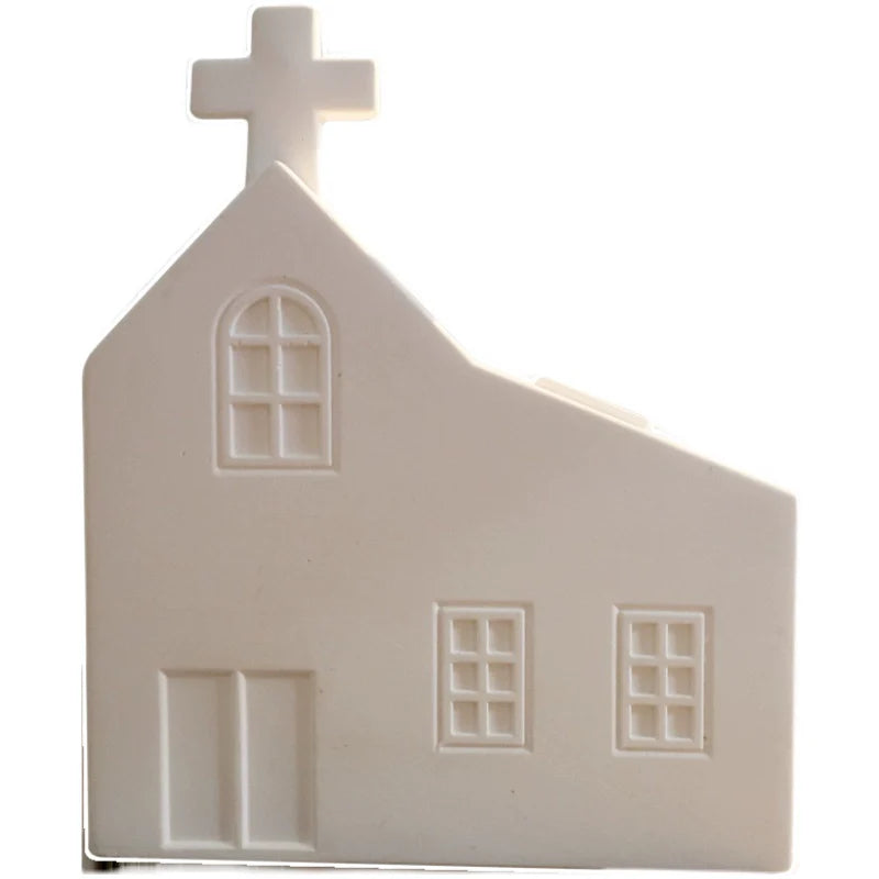 Church-Shaped Plaster Diffuser Gift Set