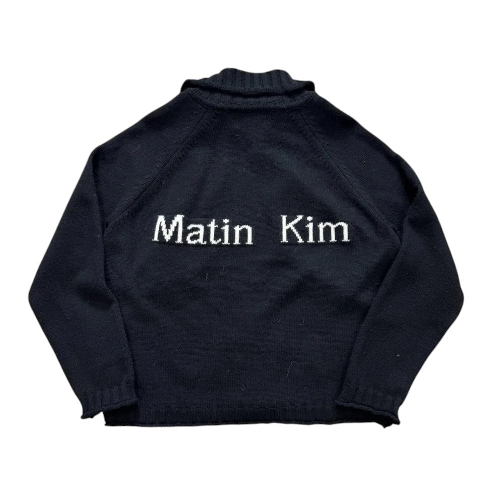 Matin Kim Knit Zip-Up (Size M)