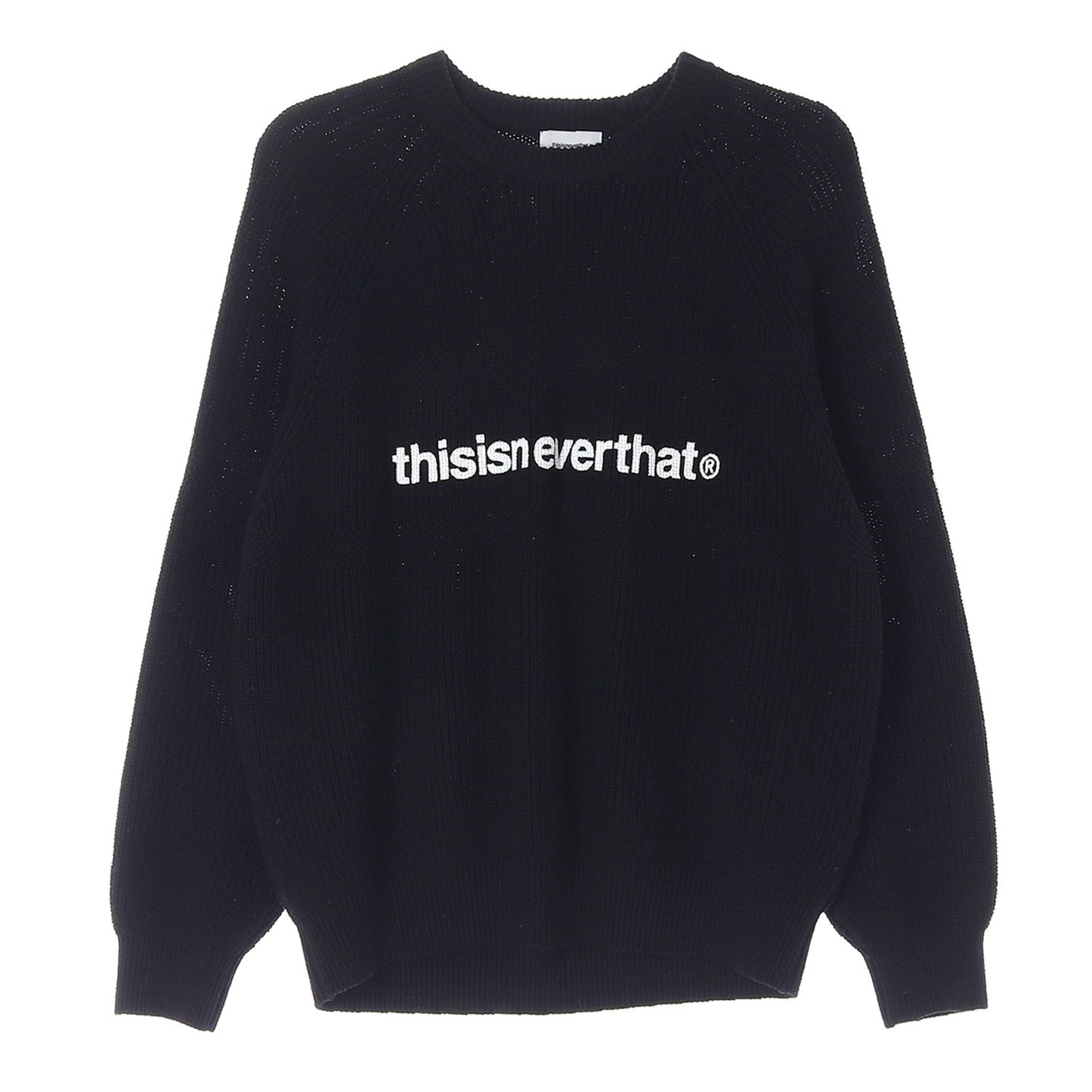 thisisneverthat Black Knit Sweater (M)