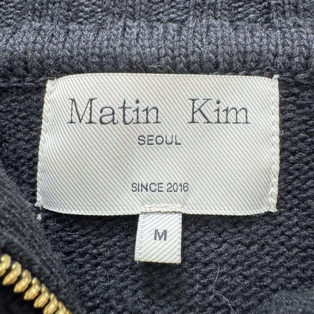 Matin Kim Knit Zip-Up (Size M)