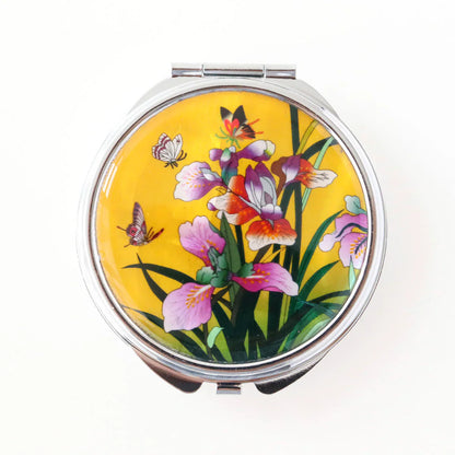 Pearl Compact Pill & Jewelry Case -Large
