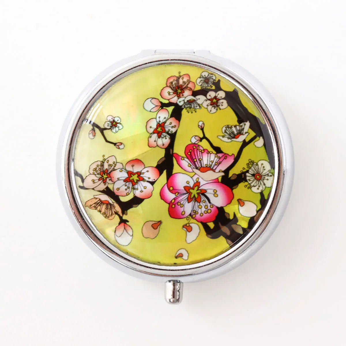 Pearl Compact Pill & Jewelry Case - Small