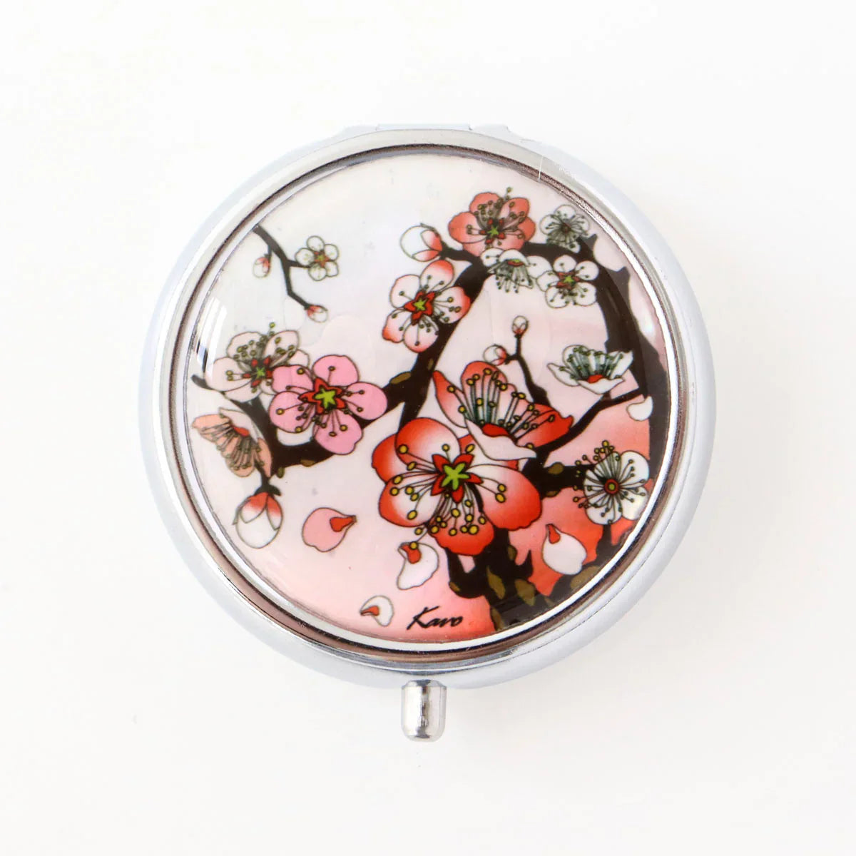 Pearl Compact Pill & Jewelry Case - Small