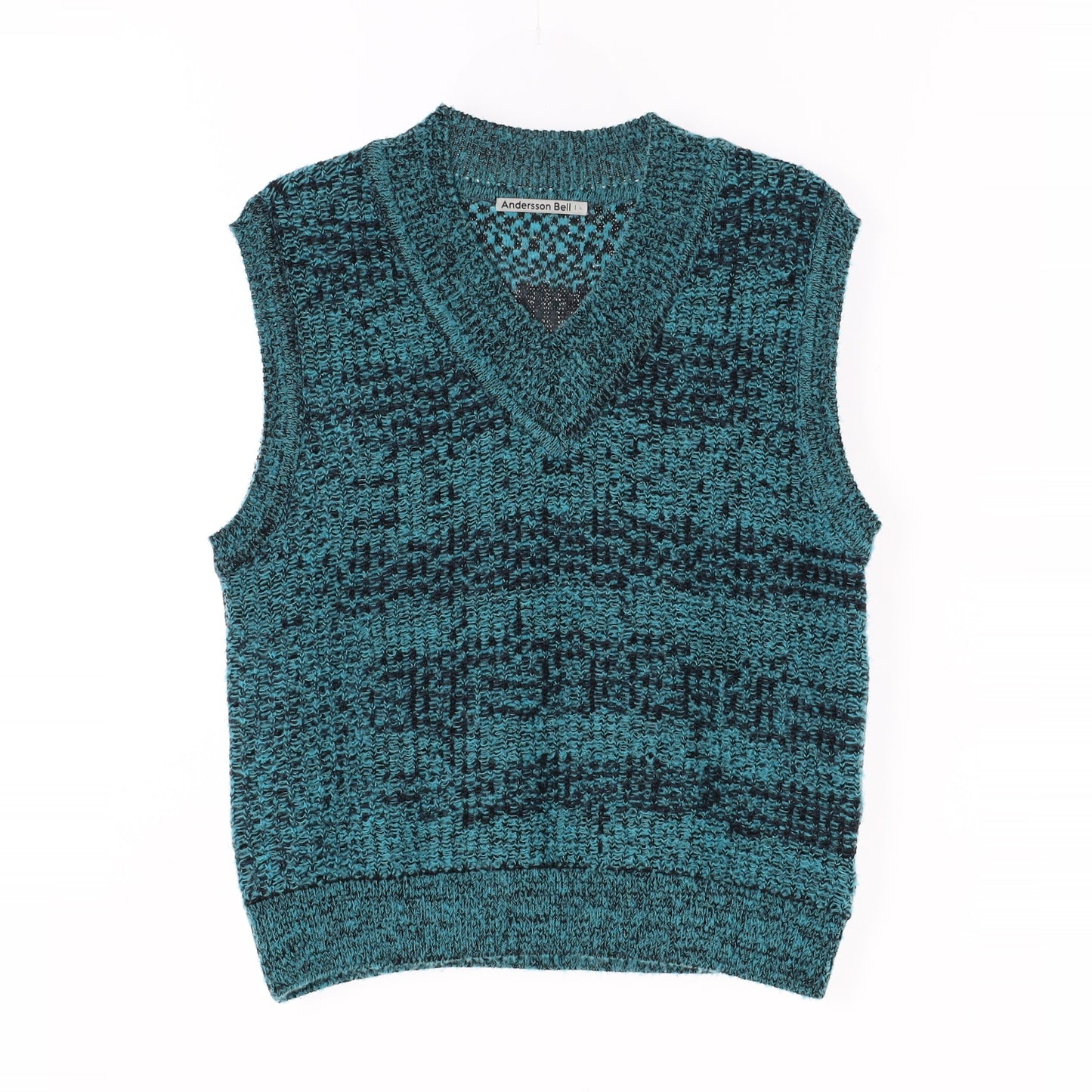 Andersson Bell Mint Knit Wool Vest (L)