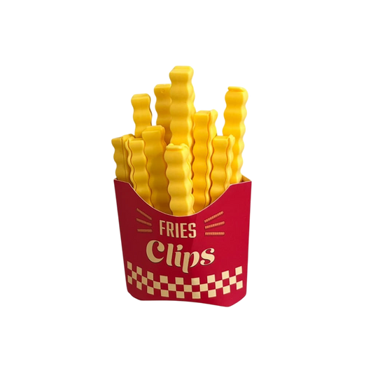 French Fries Magnetic Snack Clip