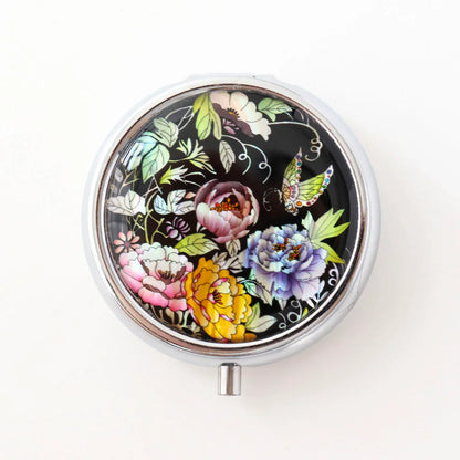 Pearl Compact Pill & Jewelry Case - Small