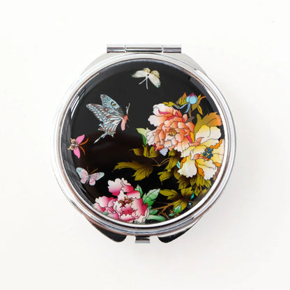 Pearl Compact Pill & Jewelry Case -Large