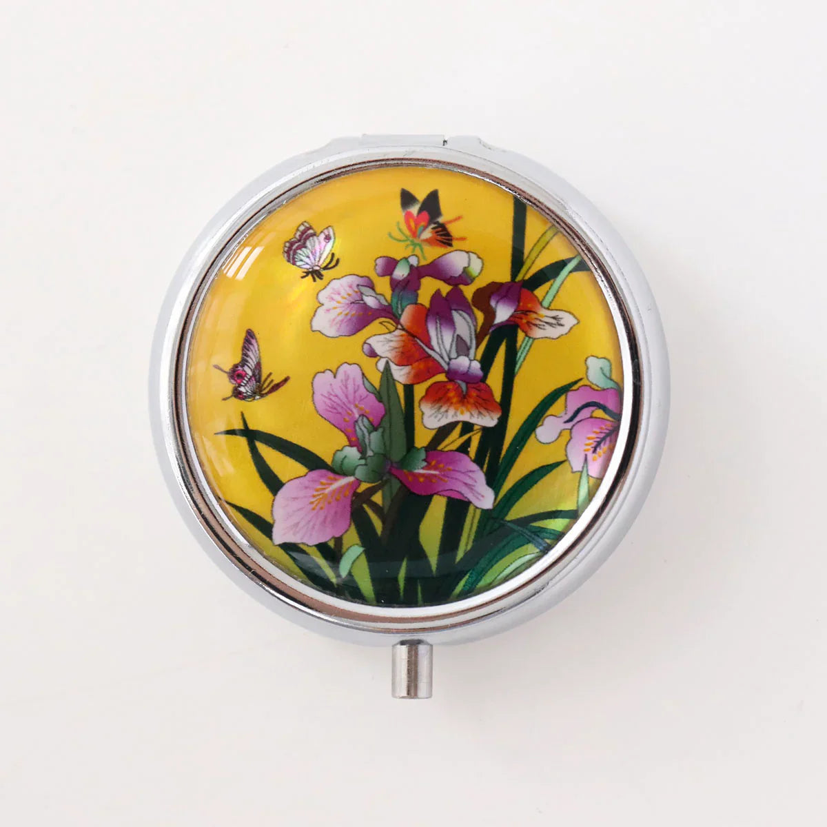 Pearl Compact Pill & Jewelry Case - Small