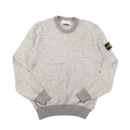 Stone Island Gray Knit Sweater
